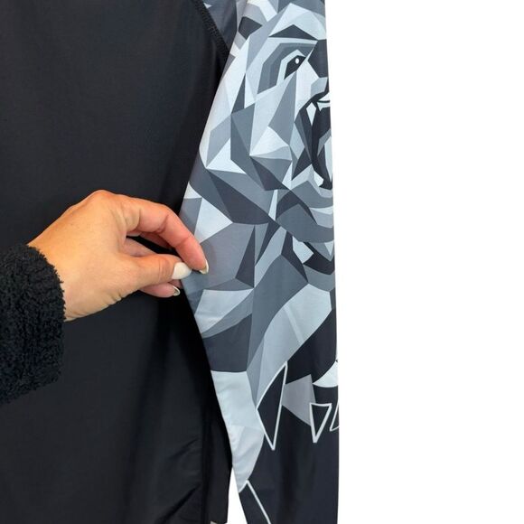 HUGE SPORTS Men's Splice UV‎ Sun Protection UPF 50+ Skins Rash Guard Size Medium - Picture 4 of 9